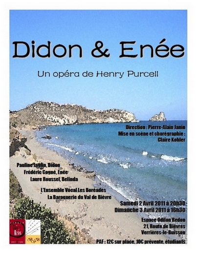 Affiche Didon&Enée