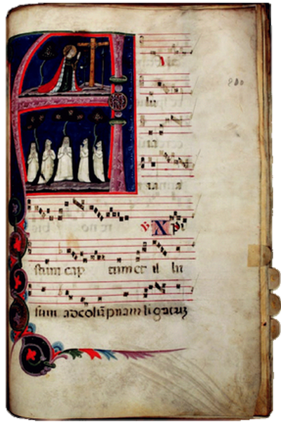 Stabat Mater - manuscrit dominicain XIIIe