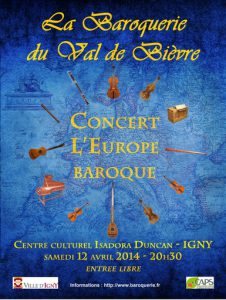 Lire la suite à propos de l’article Concert l’Europe baroque